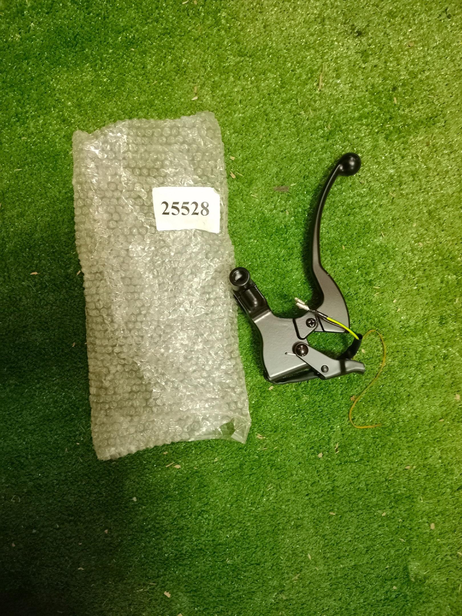 Рычаг заднего тормоза (левый) в сборе с кронштейном INFERNO 150cc (34) (T)