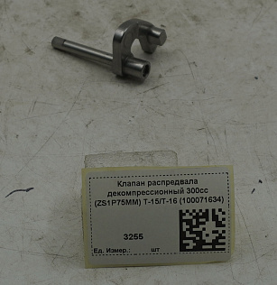 Клапан распредвала декомпрессионный 300сс (ZS1P75MM) T-15/T-16 (100071634)