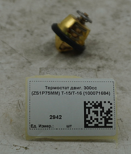 Термостат двиг. 300сс (ZS1P75MM) T-15/T-16 (100071684)