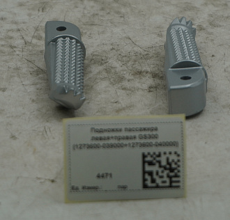 Подножки пассажира левая+правая GS300 (1273600-039000+1273600-040000)